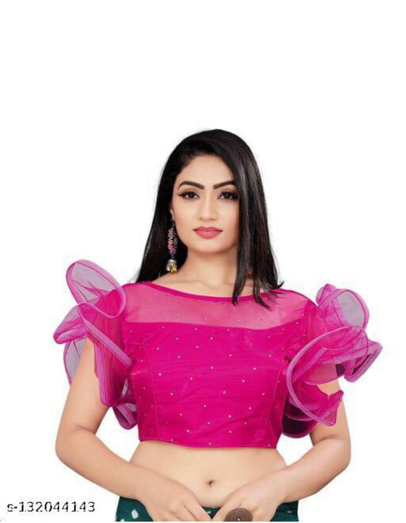 Flared bell sleeves classic women’s blouse only Rs.250